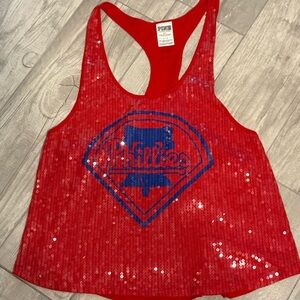 PINK Victoria's Secret Red Tank Top